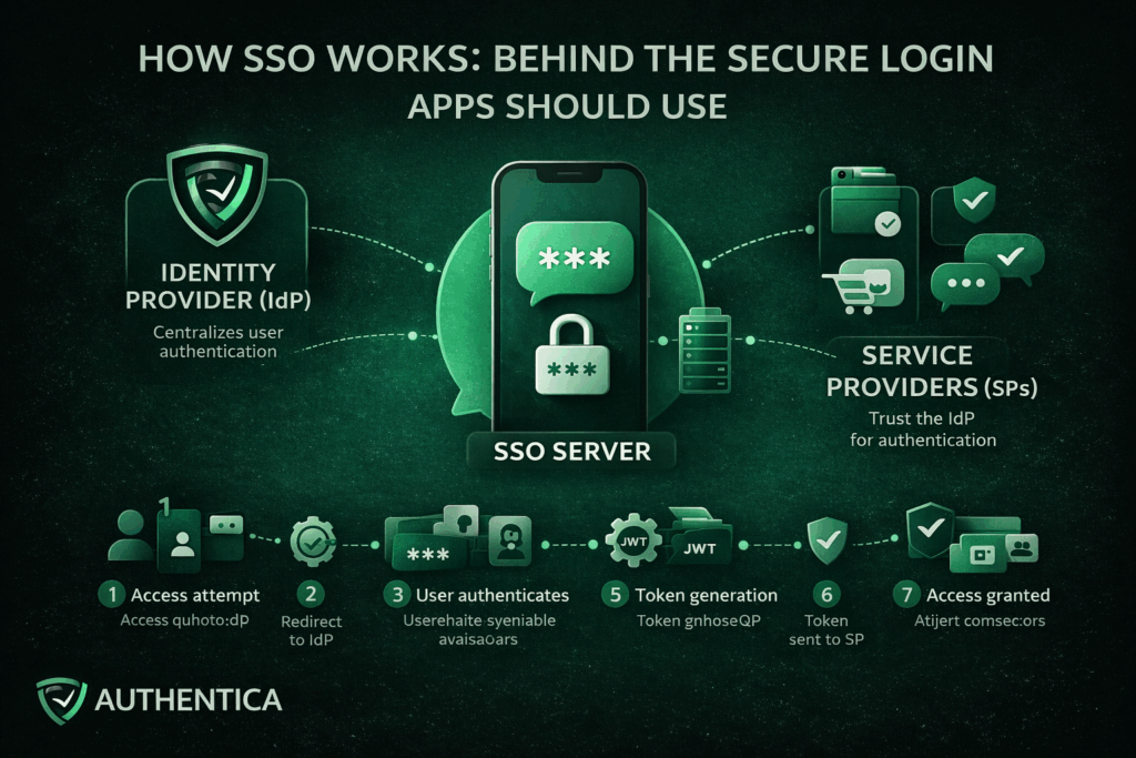 How SSO Works: Secure Single Sign-On Explained | Authentica